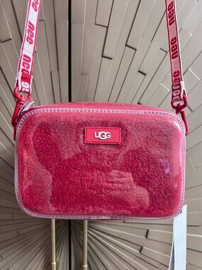 NWT UGG Red Janey II Purse Bag with Dust Cover